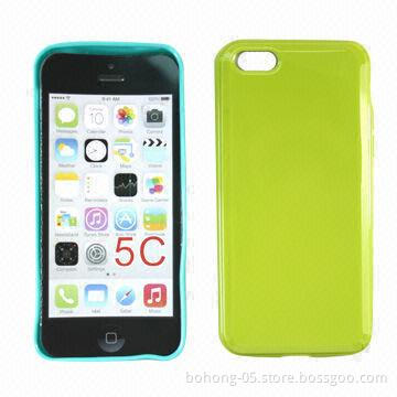 TPU Cases for iPhone 5C, Water Sets, Various Colors Available